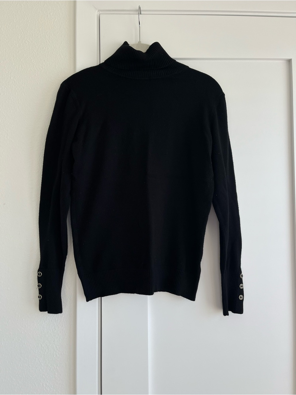 Black Turtleneck Sweater